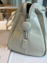 cowhide shoulder bag IVORY