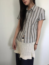 Layered Summer Knit Skirt (2color)