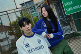 フットボールジャージースウェット - NAVY/WHITE