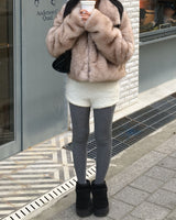 Mohair shorts