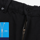Goth Black Denim Pants