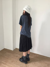 ダメージクルーネックTシャツ(2color)
