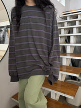 pigment multi stripe T