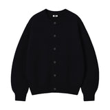 [Unisex]リザーブボタンオーバーフィットカーディガン[BLACK]