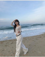 seasalt unoff frill sheer bl