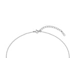 26SS★ [Premium Plating] Essence AB(W) Pudding Heart Pave Necklace