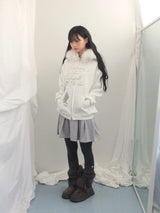 ライン&プリーツワンピース