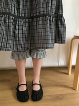 ヘニルメッシュシースルータビメリジェインフラットシューズ
