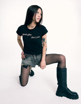 good gifty for you クロップTシャツ