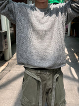 [Unisex] ミックスシースルーサマーニット3color)