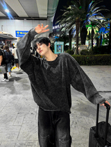 Pig Cotton Round Knitwear
