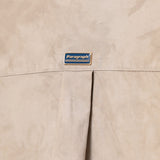 ロゴバッジダイイングシャツ