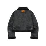 ETT BACK LEATHER CROP MUSTANG