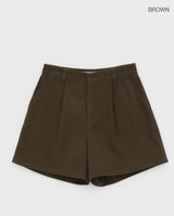 [MADE] Dinati Cotton One-tuck Shorts