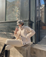 Button Wool Jacket