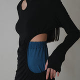 cut out hole one-piece