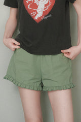ポピーラッフルショーツ [Green]