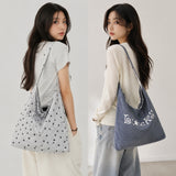 リバーシブル スター キャンバス トートバッグ