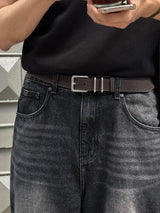 LMN GOT 30 mm Double Tip Leather Belt (3 colors)
