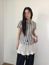 Layered Summer Knit Skirt (2color)