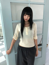 フート ロールアップ ロングスリーブ Tシャツ