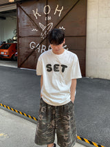 Bone Camo Bermuda Sweat Pants