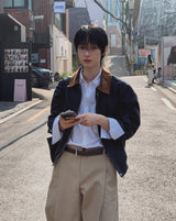TLコーデュロイカラーワークジャケット