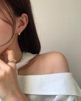 (silver925) ティアーズピアス *gold