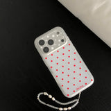 (반투명) red dot phone case