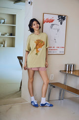 26SS★ DTP プチ フラワー ショートスリーブ Tシャツ