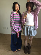 Summer-Vacation Check Shirt (3color)