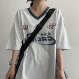 リールマンカラー半袖Tシャツ