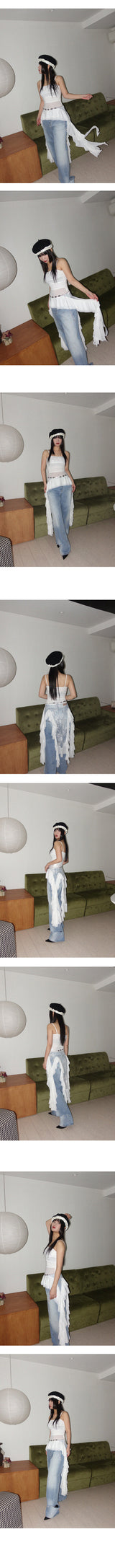FRILL TRIM BERET
