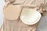 Lena Square Shirring Top