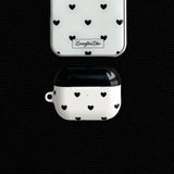 black love dot AirPods case