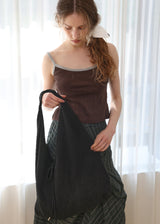 Jeanne Summer Cotton Shoulder Bag_Black