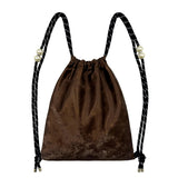 Drop Pearl Gym Sack [Brown]