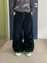 Norton Pigment Button Shirring Pants (3c)