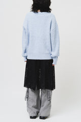 Croffle Cropped Knit (3color)
