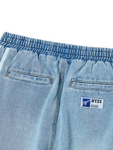 バスケットボールデニムハーフパンツ  (LIGHT BLUE)