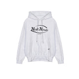 NICOLE ORIGINALS HOODY_CHARCOAL PINK