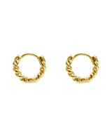 [925 silver] Deux.silver.196 / mini bout earring (gold)