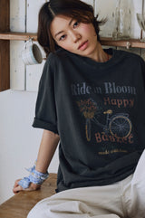 26SS★ハッピー バスケット ピグメント ショートスリーブ Tシャツ
