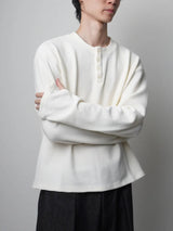 TP4 Waffle-Knit Henley Shirt