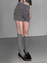 shirring formal skirts(2 color)