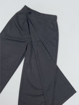 Wrap Banding Wide Slacks