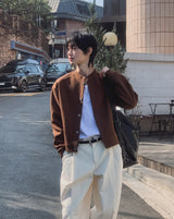 ステディコットンピンタックパンツ