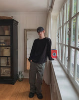 Larson Washed Multi-Pocket Wide Cargo Pants