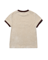 26SS WOMAN CLASSIC LOGO EMBROIDERY RINGER SHORT SLEEVE T-SHIRT