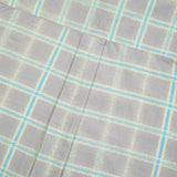 Ash Line Plaid Loose Shirt